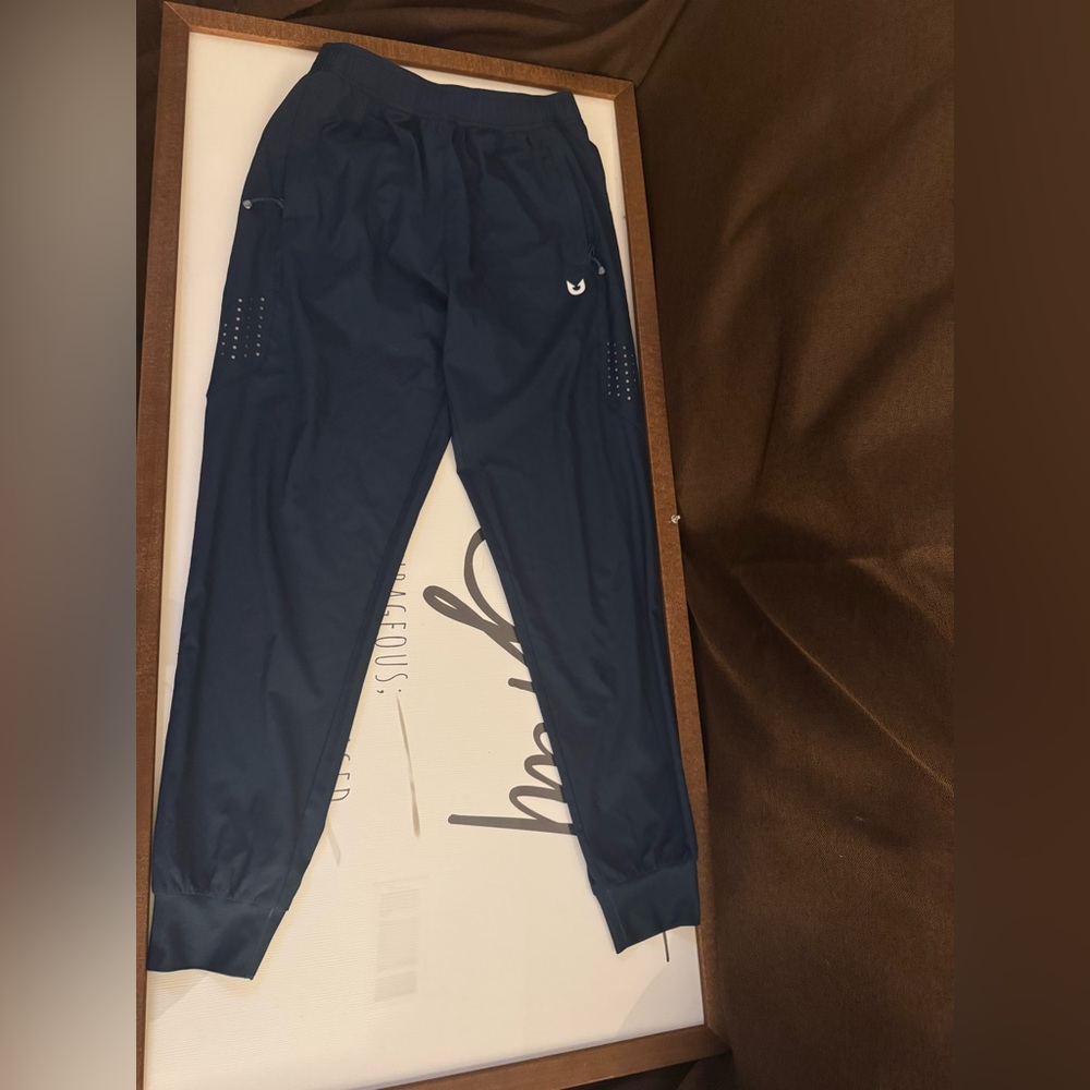 Northyard Men's Navy Jogger Pants many pockets stilish fit